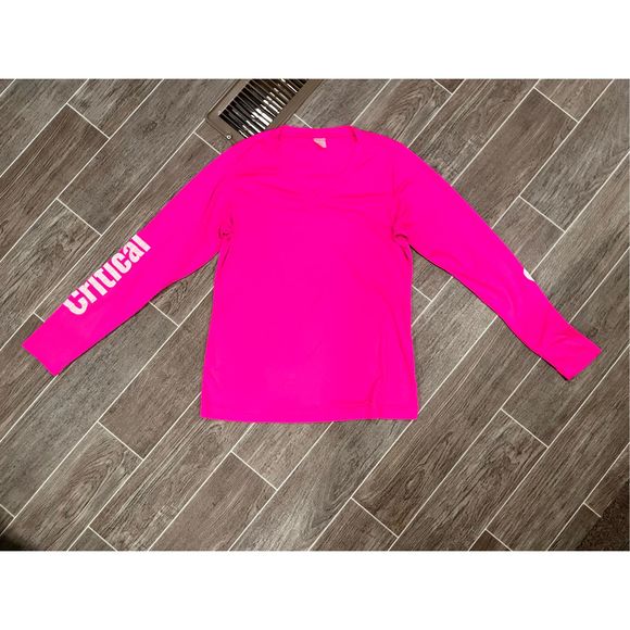 Hot pink shirt critical care. Sport tech. Medium long sleeve - Picture 11 of 15